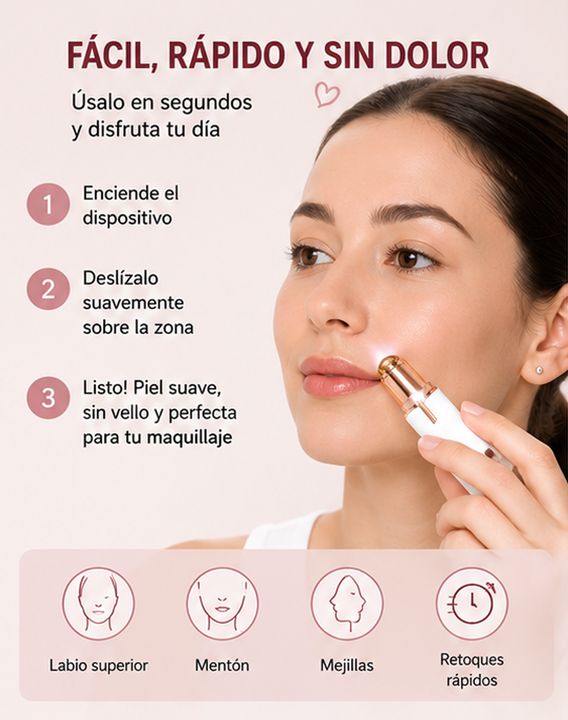 Depiladora facial Elite™