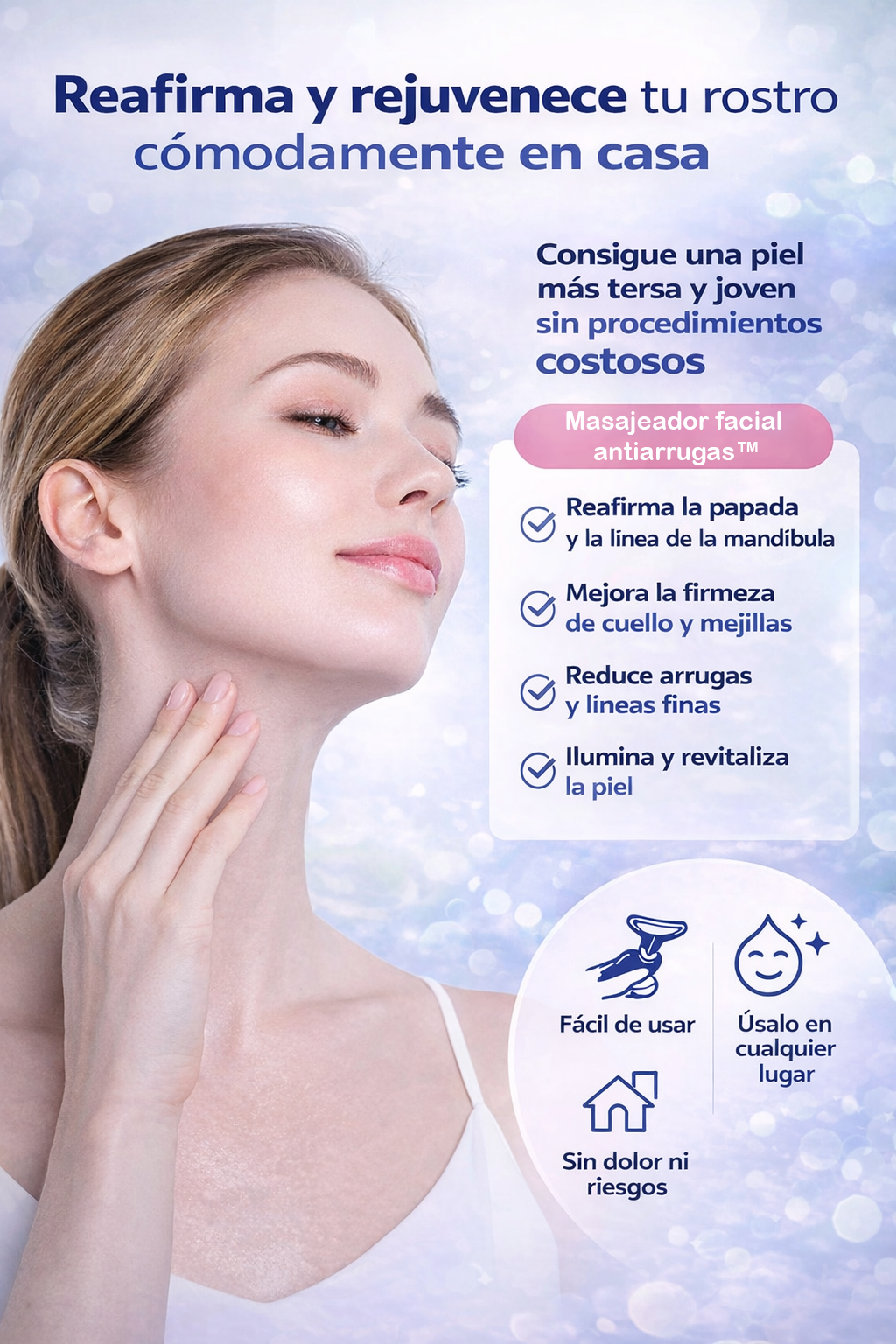 Masajeador facial antiarrugas™