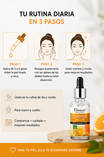 Serum Vitamina C™  Con Acido Hialuronico